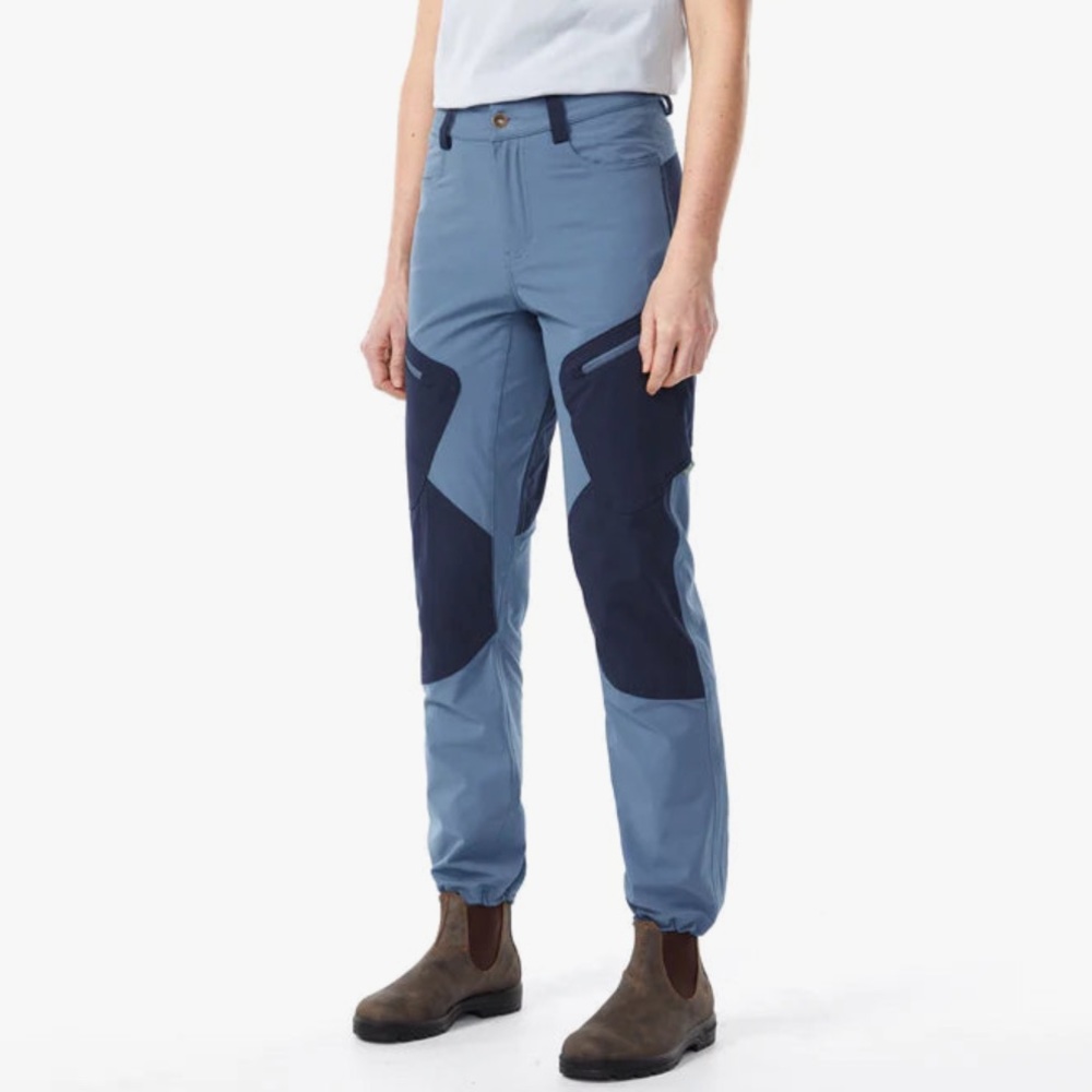 Women’s Trekking pants in Blue Mirage & Navy